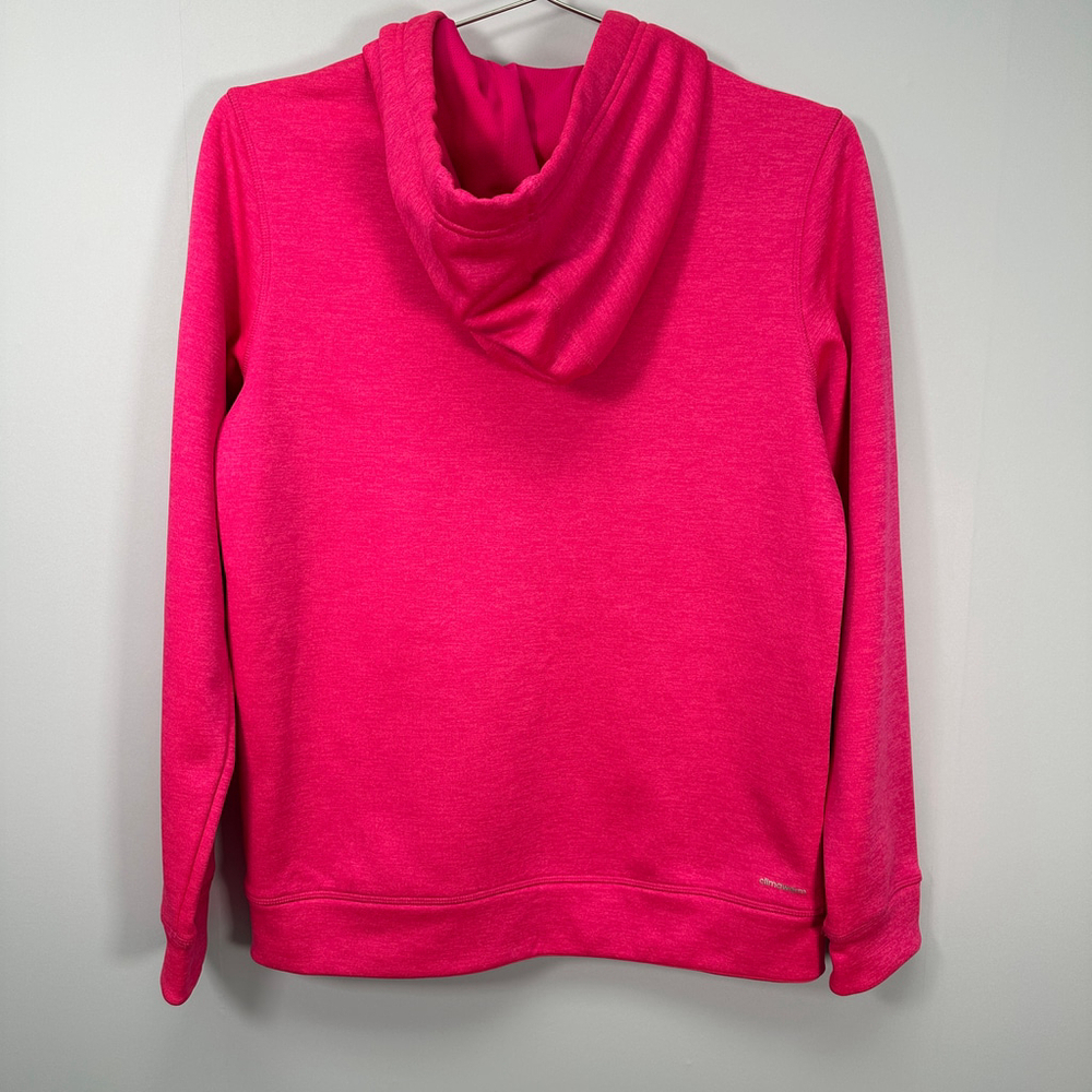 adidas Hot Pink Hoodie Sweater Medium - Picture 4 of 5